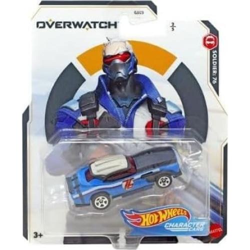 Juego de 5 Autos Hot Wheels Overwatch 2020 - Genji, D.Va, Tracer, Soldado 76, Reaper - Escala 1:64