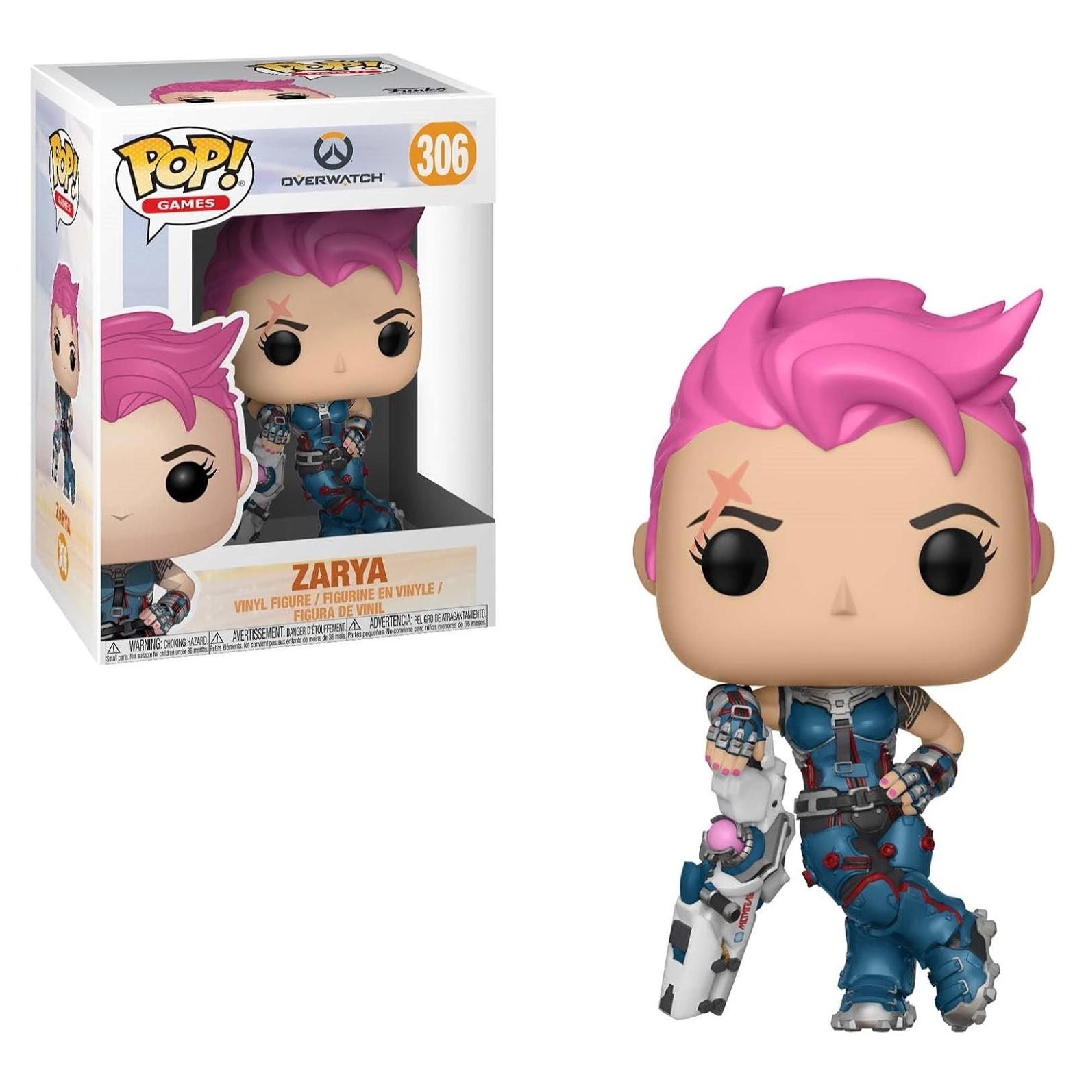 Figura Coleccionable Funko Pop Overwatch Zarya 9.5 cm