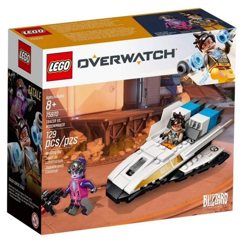 LEGO Overwatch Tracer y Widowmaker 75970 - 129 Piezas