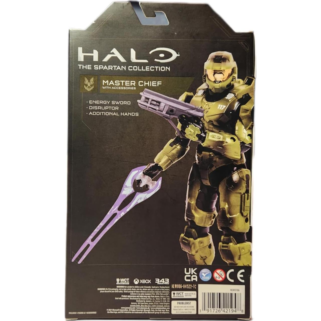 Figura Coleccionable HALO Jefe Maestro 22.9x6.4x15.2cm