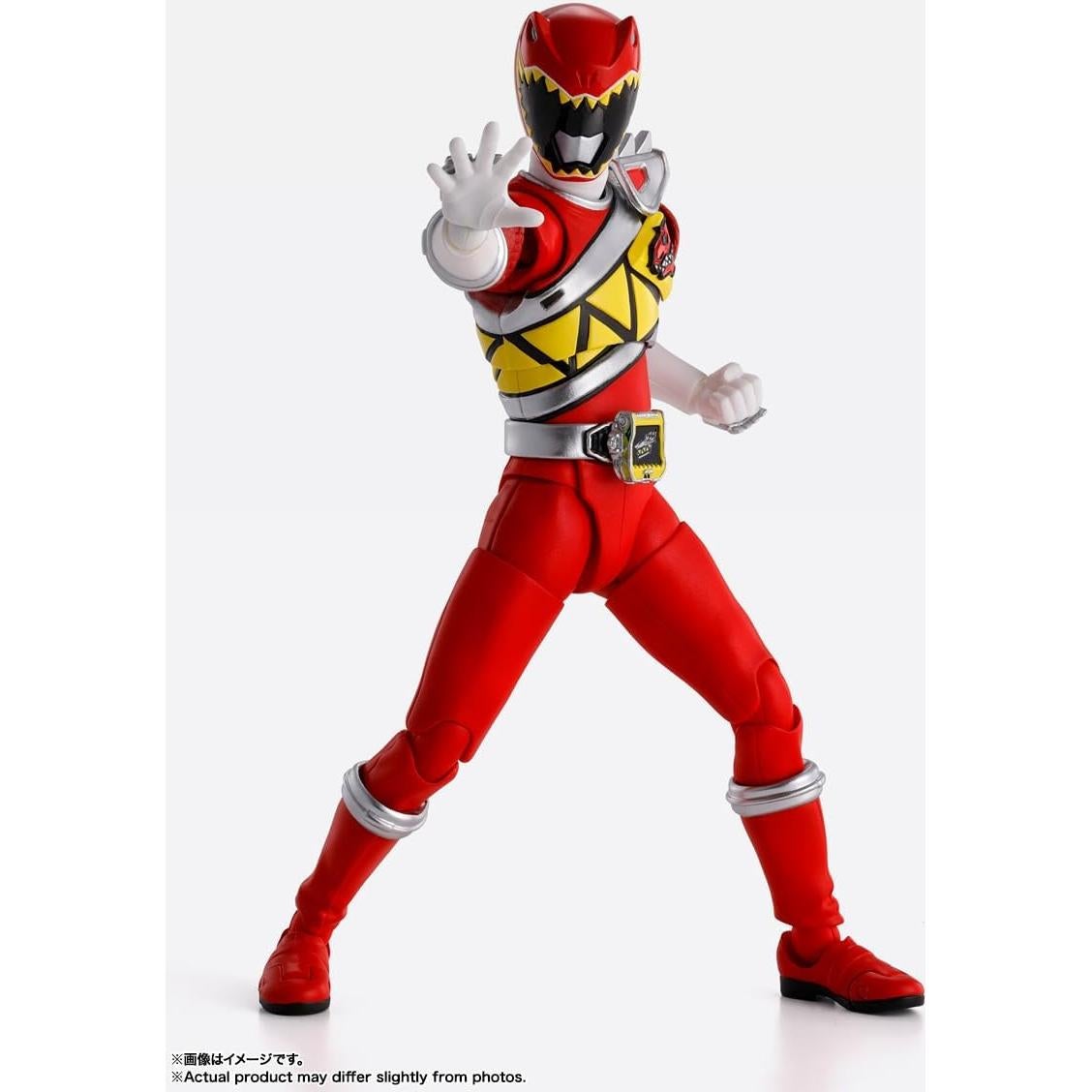 Figura de Acción BANDAI SPIRITS Kyoryu Rojo 145 mm