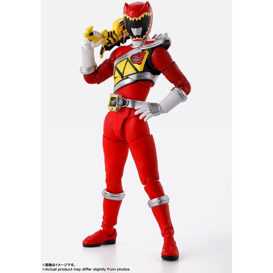 Figura de Acción BANDAI SPIRITS Kyoryu Rojo 145 mm