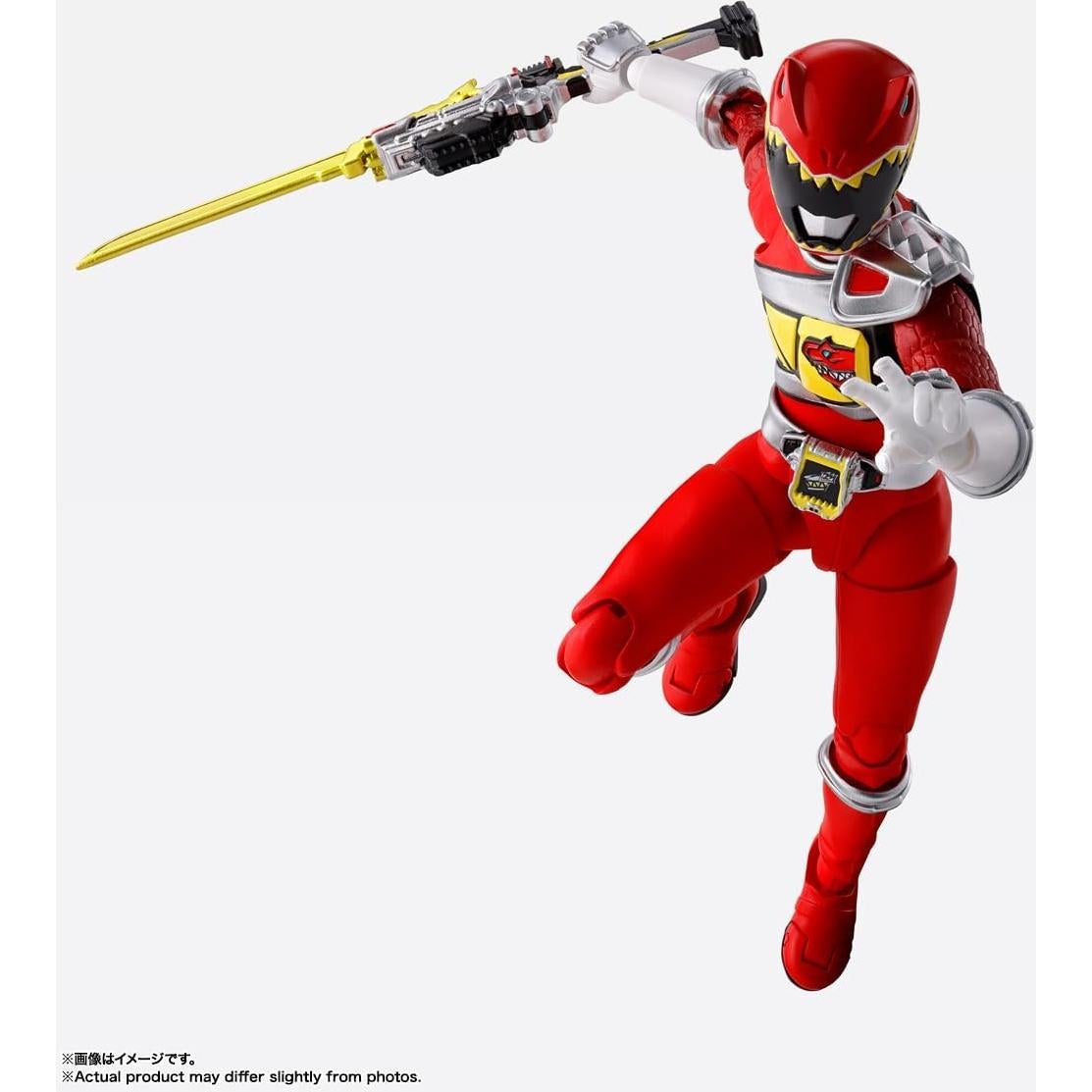Figura de Acción BANDAI SPIRITS Kyoryu Rojo 145 mm
