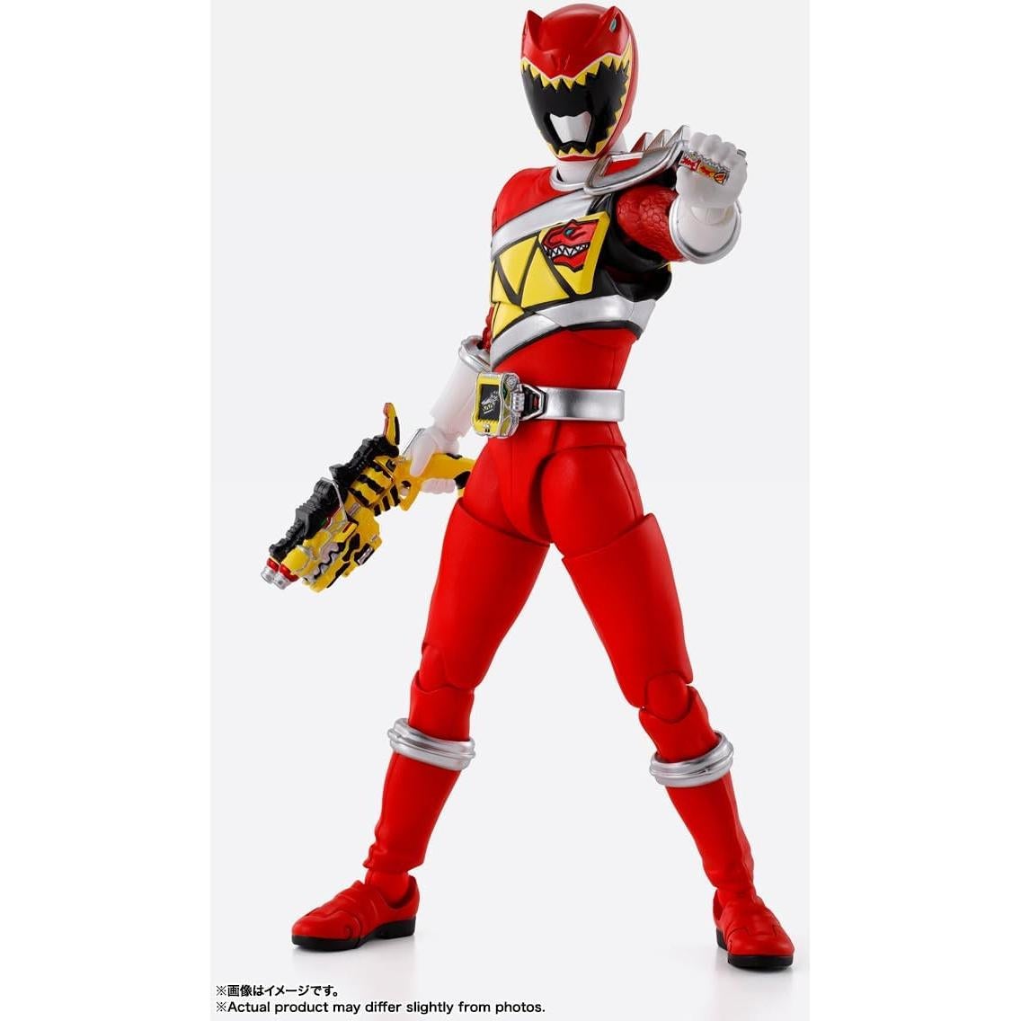 Figura de Acción BANDAI SPIRITS Kyoryu Rojo 145 mm
