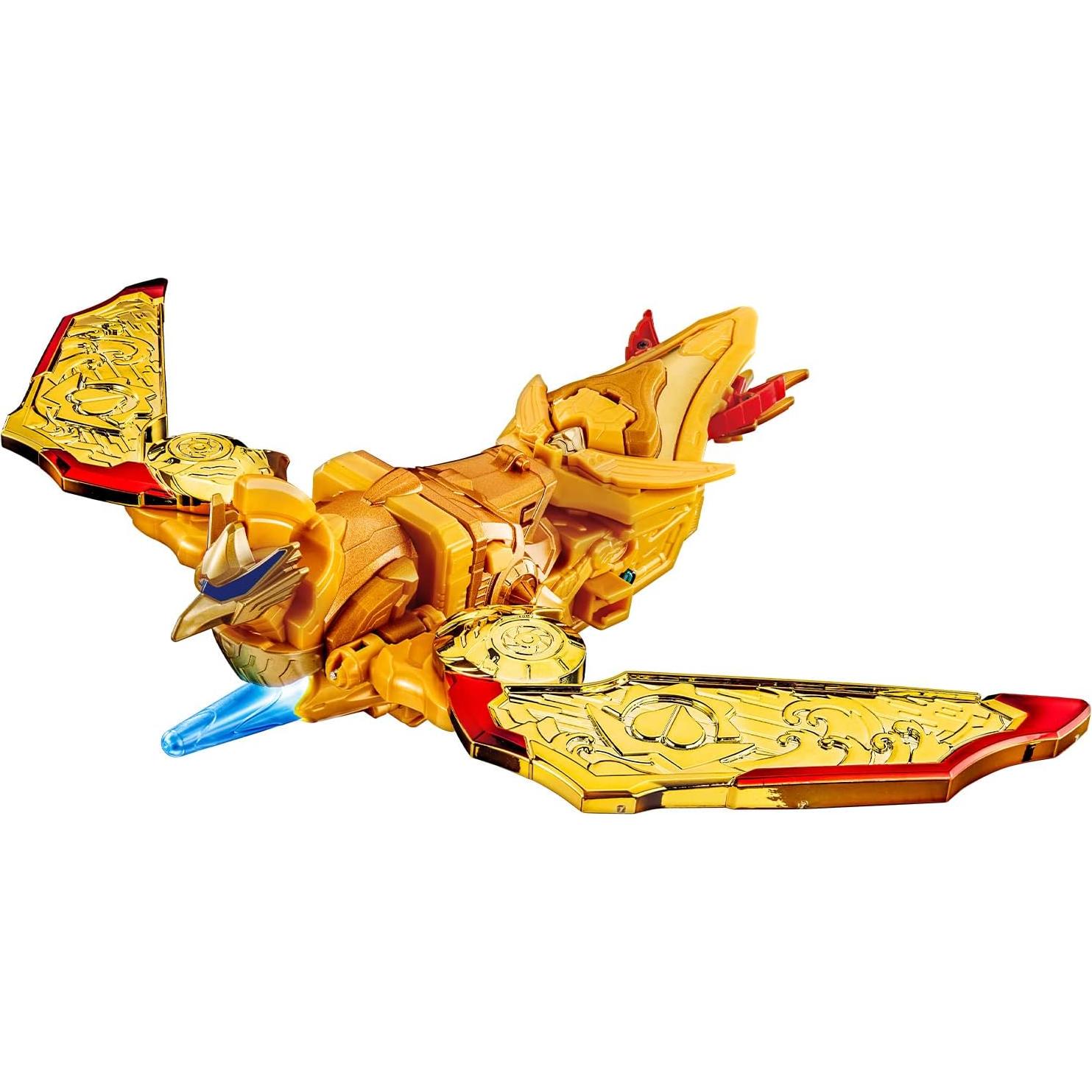 Juguete Bandai DX Omikoshi Phoenix Donbrothers Fénix Amarillo