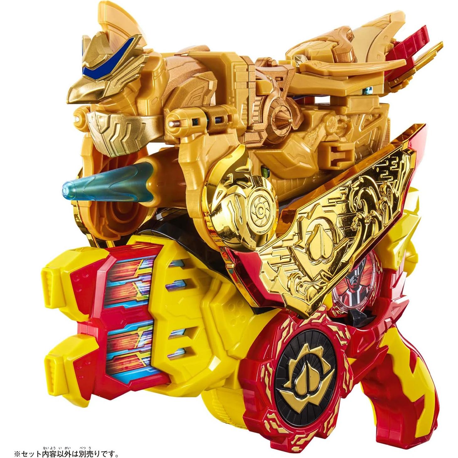 Juguete Bandai DX Omikoshi Phoenix Donbrothers Fénix Amarillo