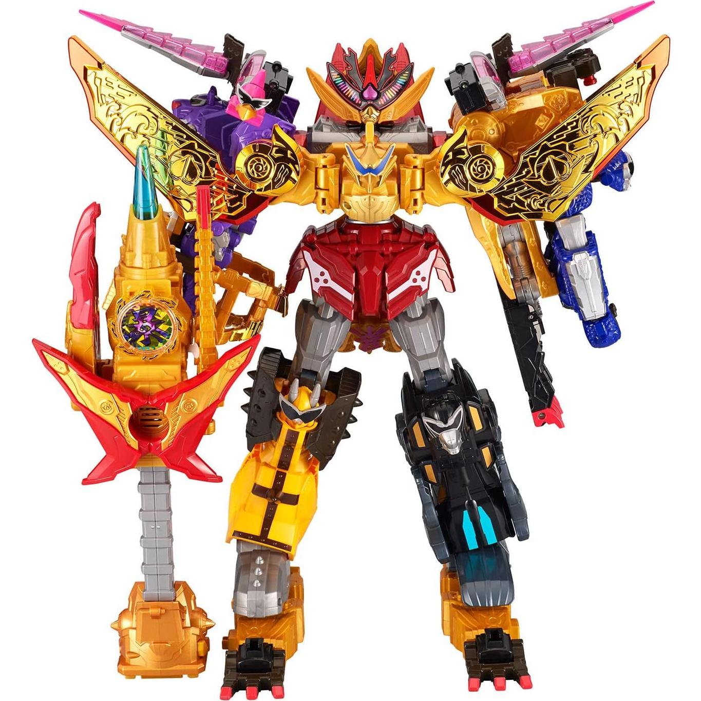 Juguete Bandai DX Omikoshi Phoenix Donbrothers Fénix Amarillo