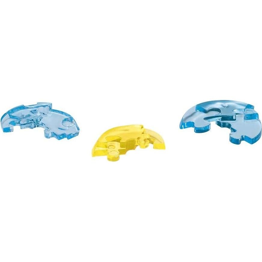 Rompecabezas 3D de Cristal Doraemon y Dorami 57 Piezas