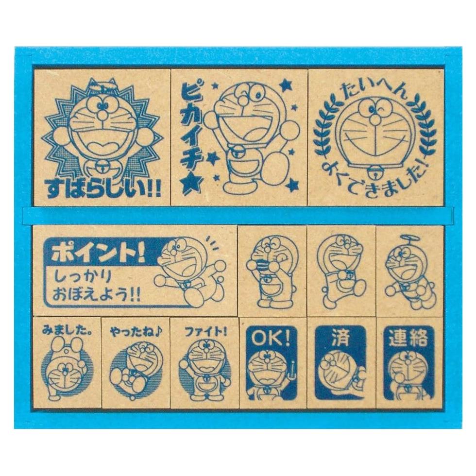 Sello de Recompensa de Madera Showa Note Doraemon SDH-034