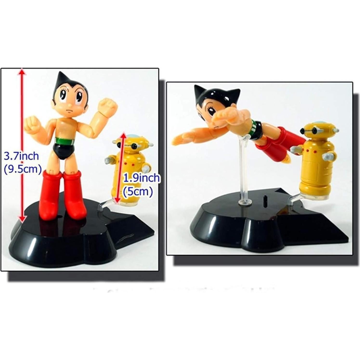 Figura de Acción Astro Boy y Robita Takara Tomy 2003 Nueva