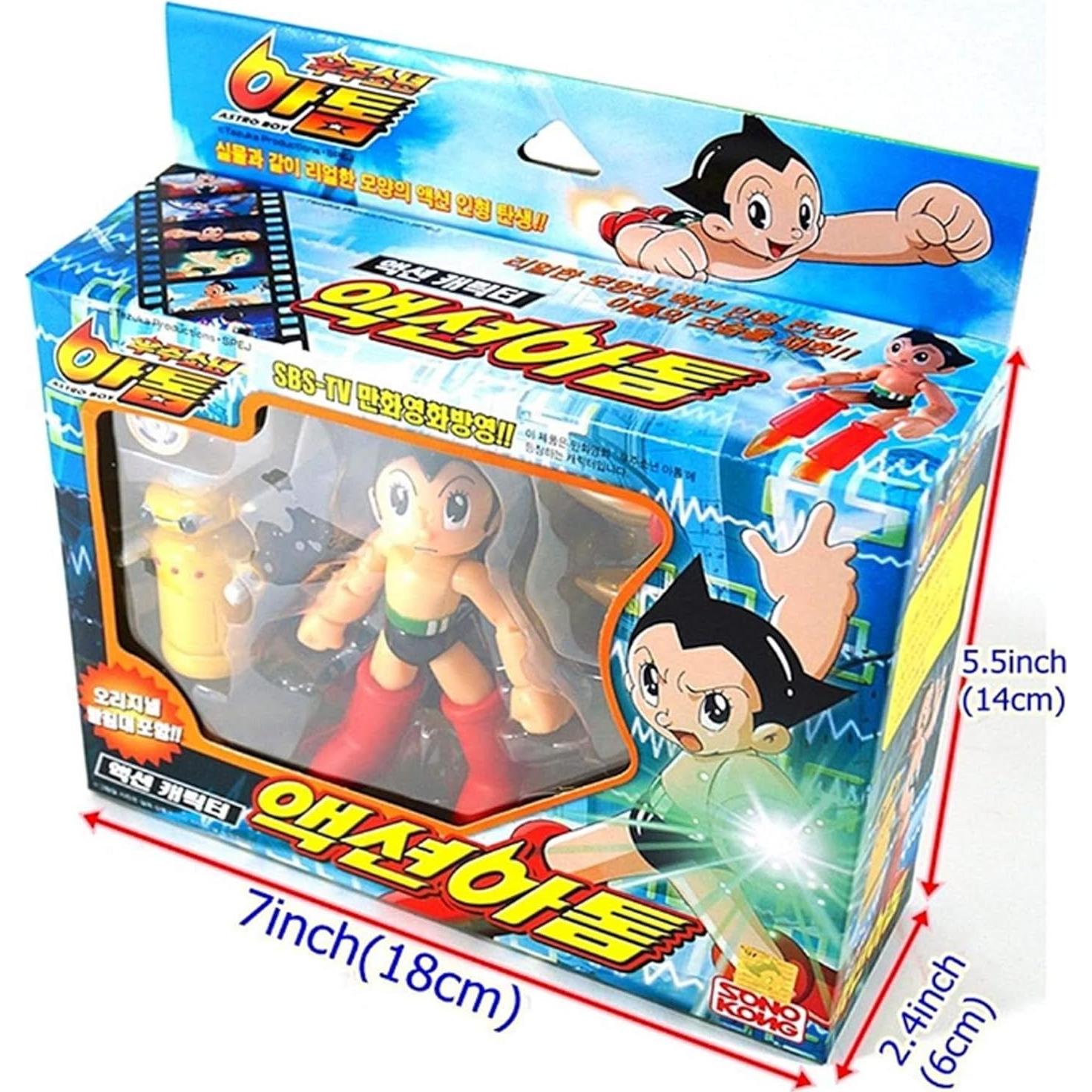 Figura de Acción Astro Boy y Robita Takara Tomy 2003 Nueva