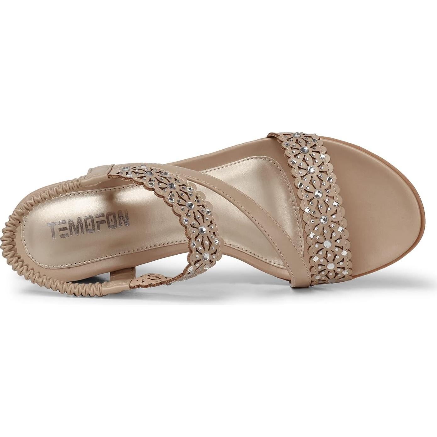 Sandalias de Cuña TEMOFON para Mujer - Verano Abiertas