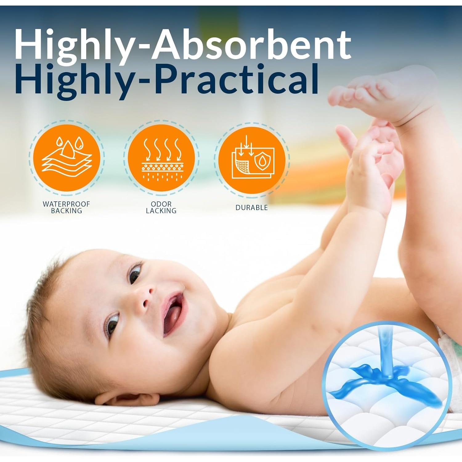 Almohadillas Desechables Med Pride 58.4x91.4cm para Incontinencia