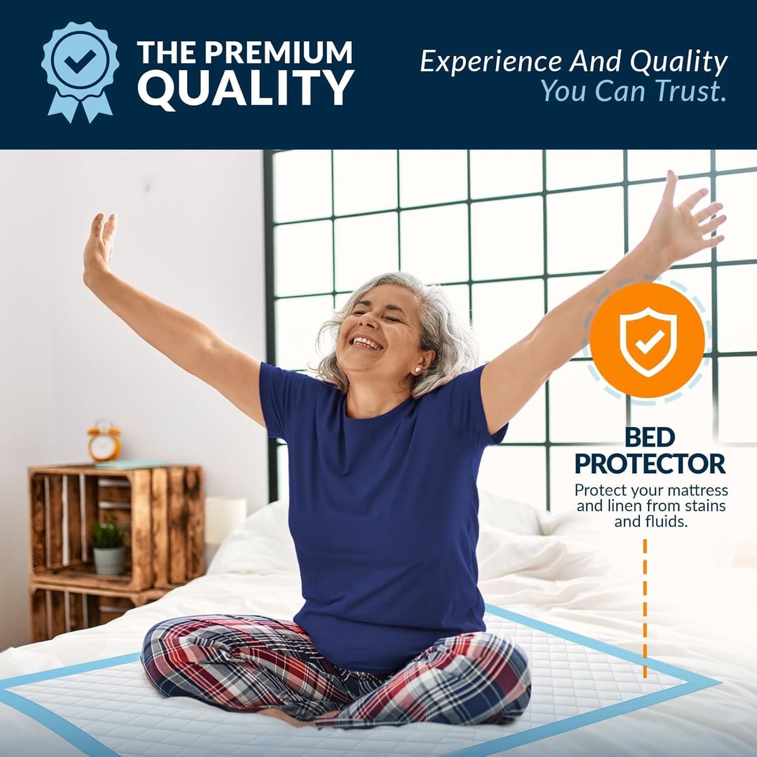 Almohadillas Desechables Med Pride 58.4x91.4cm para Incontinencia