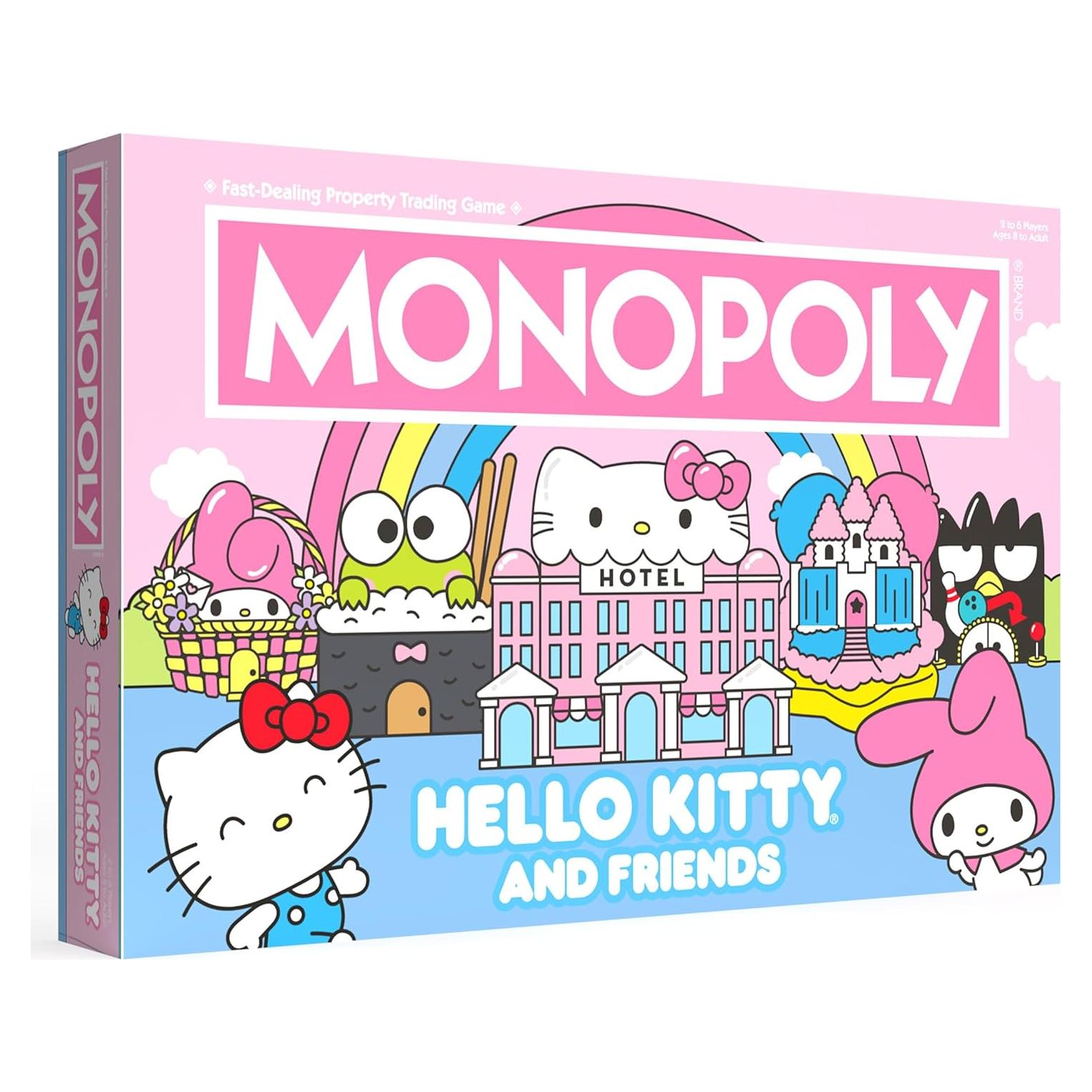 Monopoly Hello Kitty y Amigos - Juego de Mesa Coleccionable