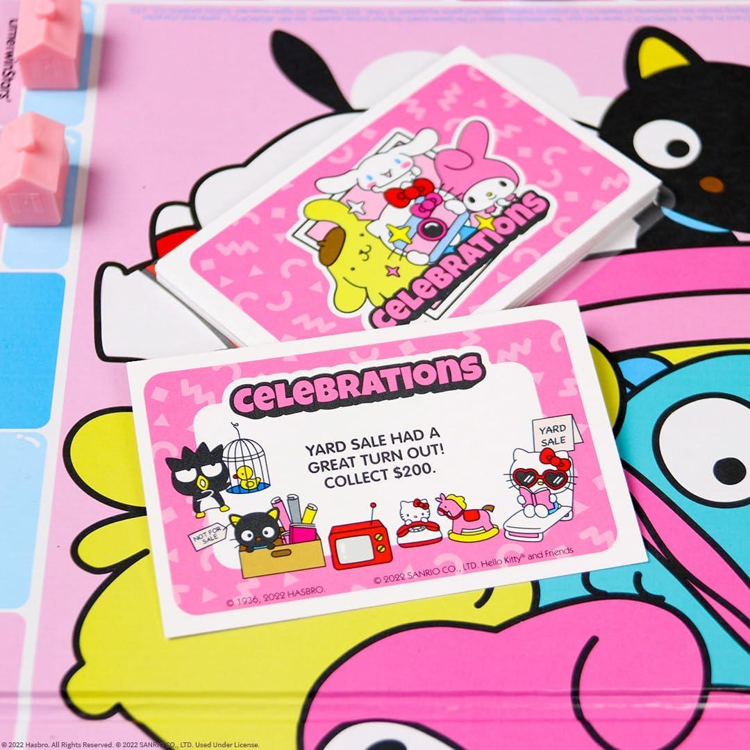 Monopoly Hello Kitty y Amigos - Juego de Mesa Coleccionable
