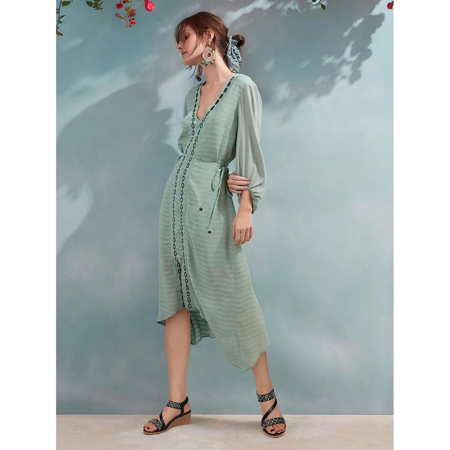 Sandalias Wedge TEMOFON para Mujeres Elegantes - Verano 2025