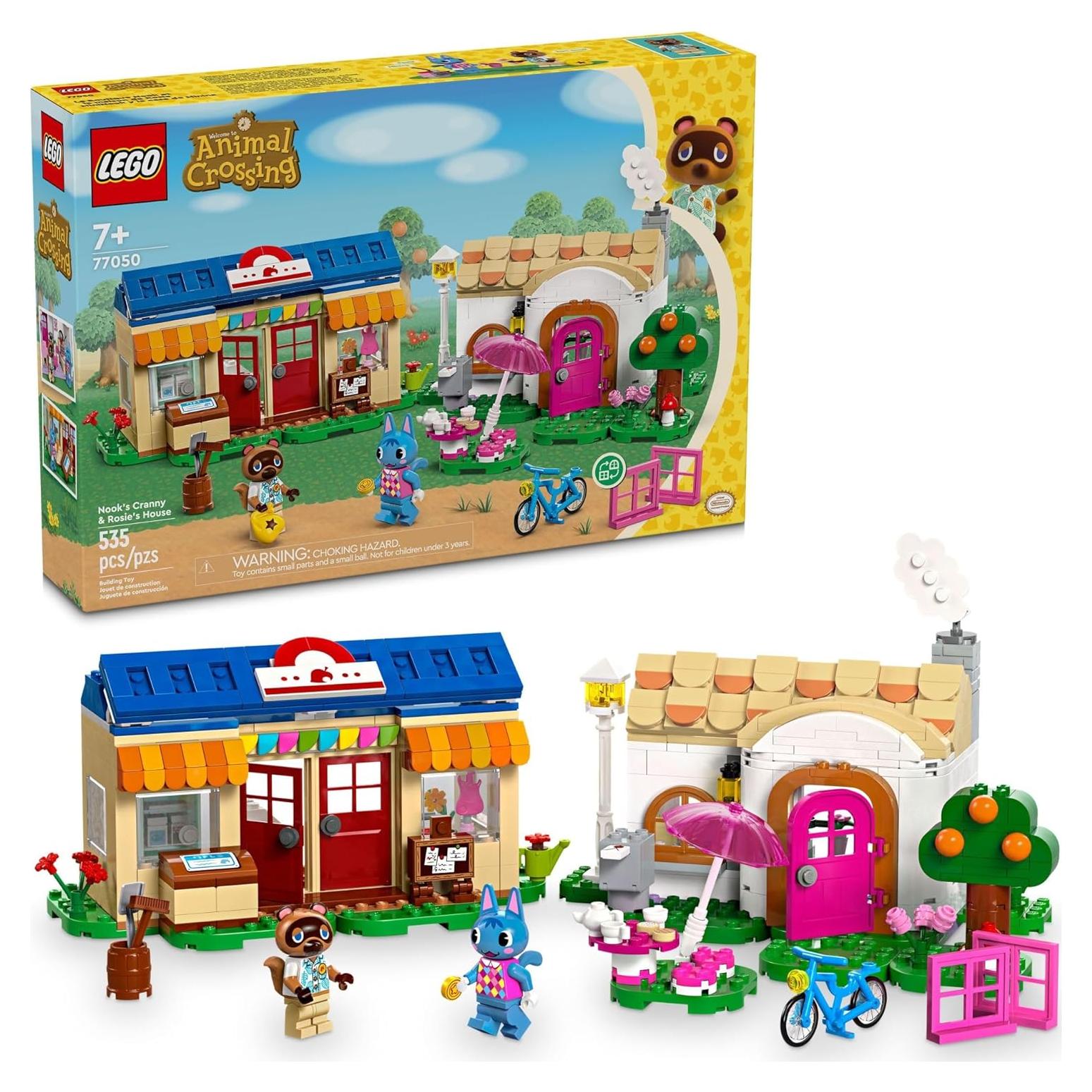 LEGO Nook's Cranny y Casa de Rosie - Juguete Animal Crossing 77050
