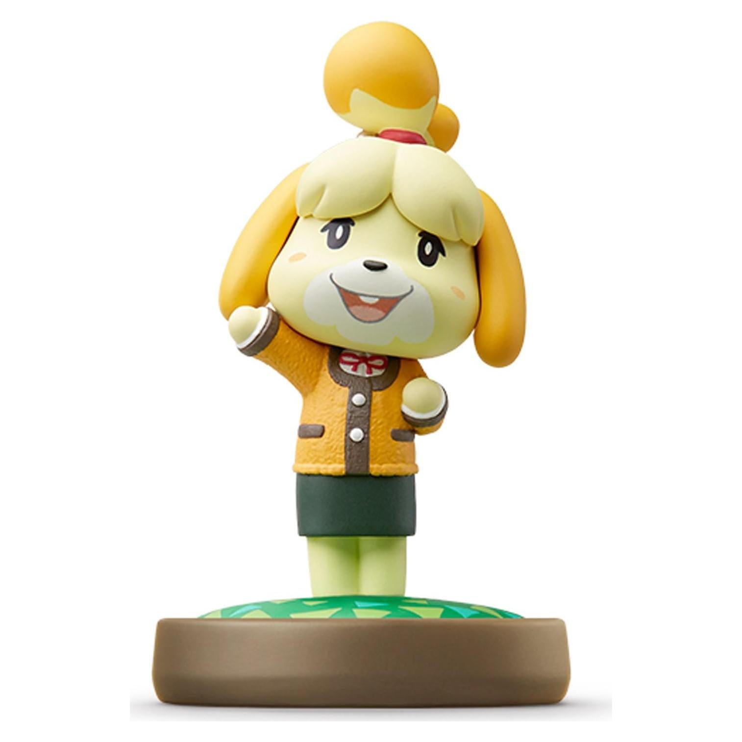 Figura Amiibo Animal Crossing Shizue Invierno 19x12.8 cm