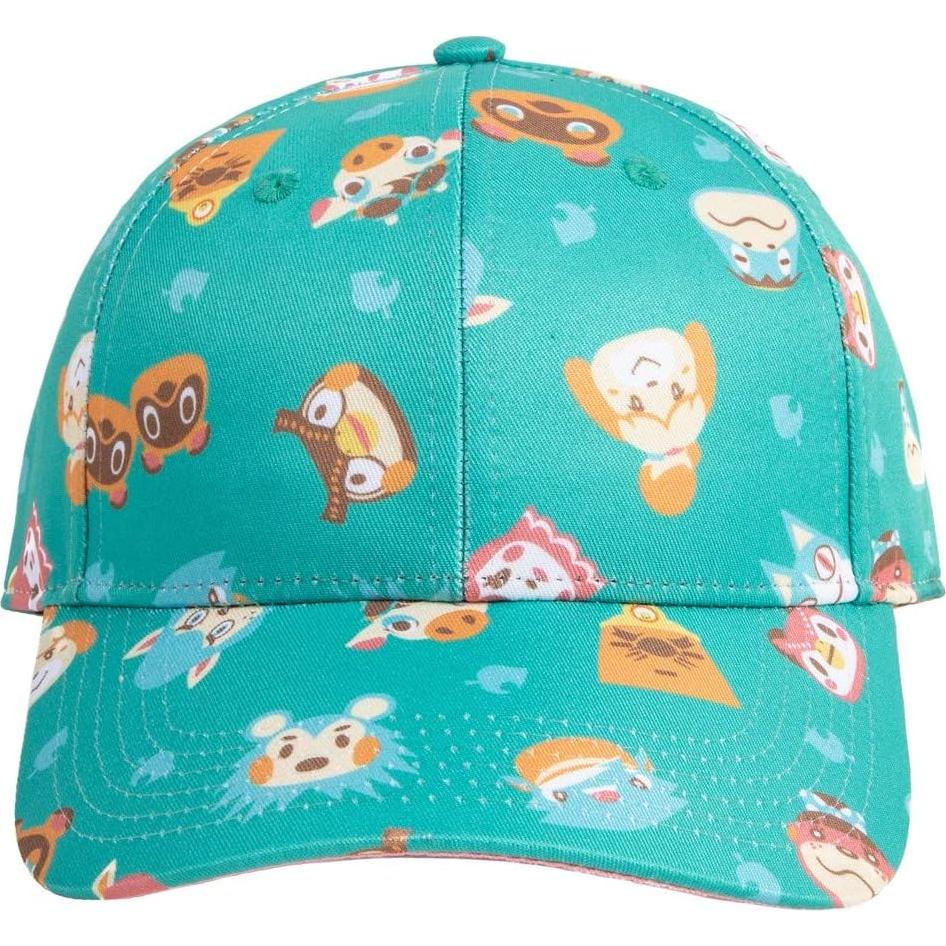 Gorra Ajustable Animal Crossing Bioworld Estampado