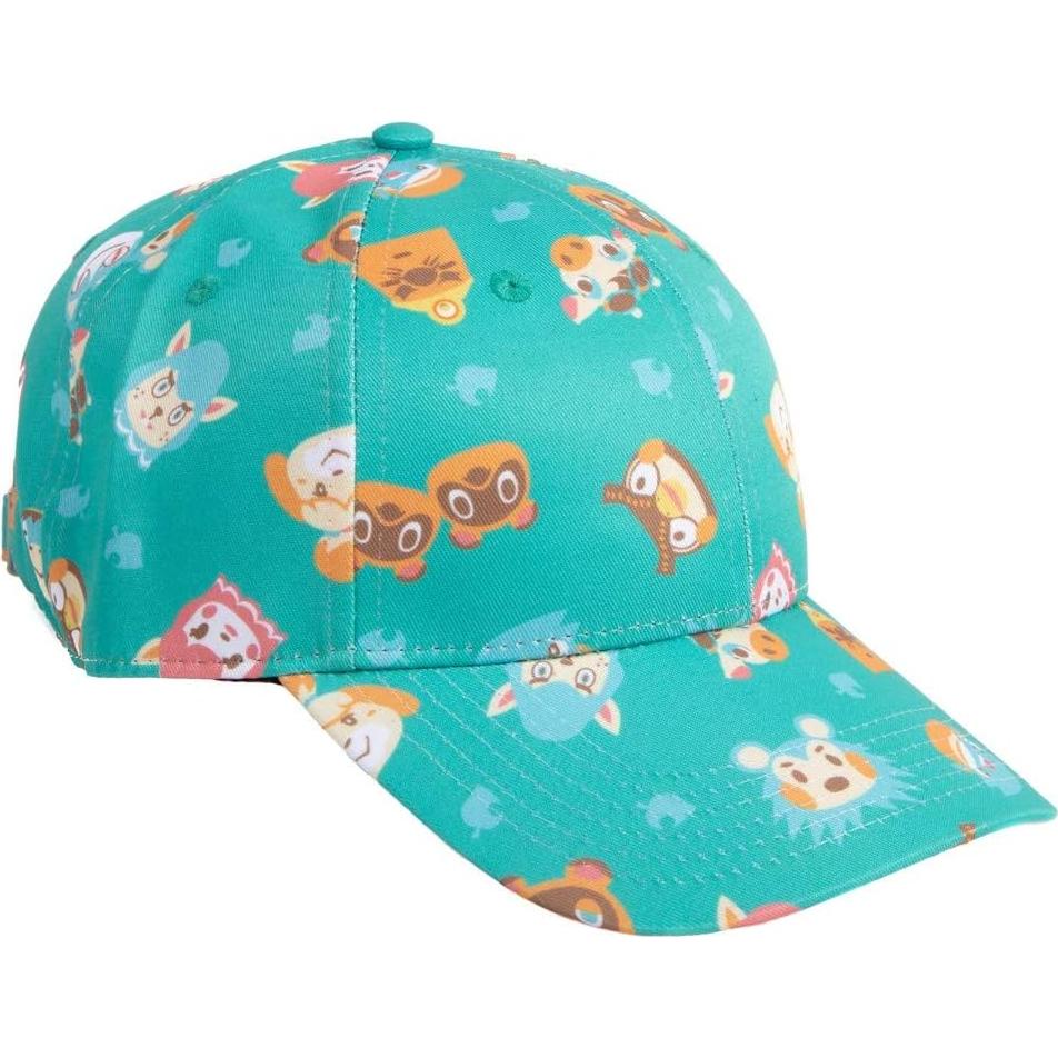 Gorra Ajustable Animal Crossing Bioworld Estampado