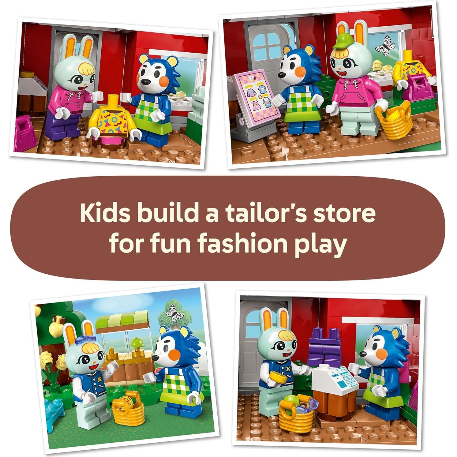 LEGO Tienda de Ropa Able Sisters Animal Crossing 77055