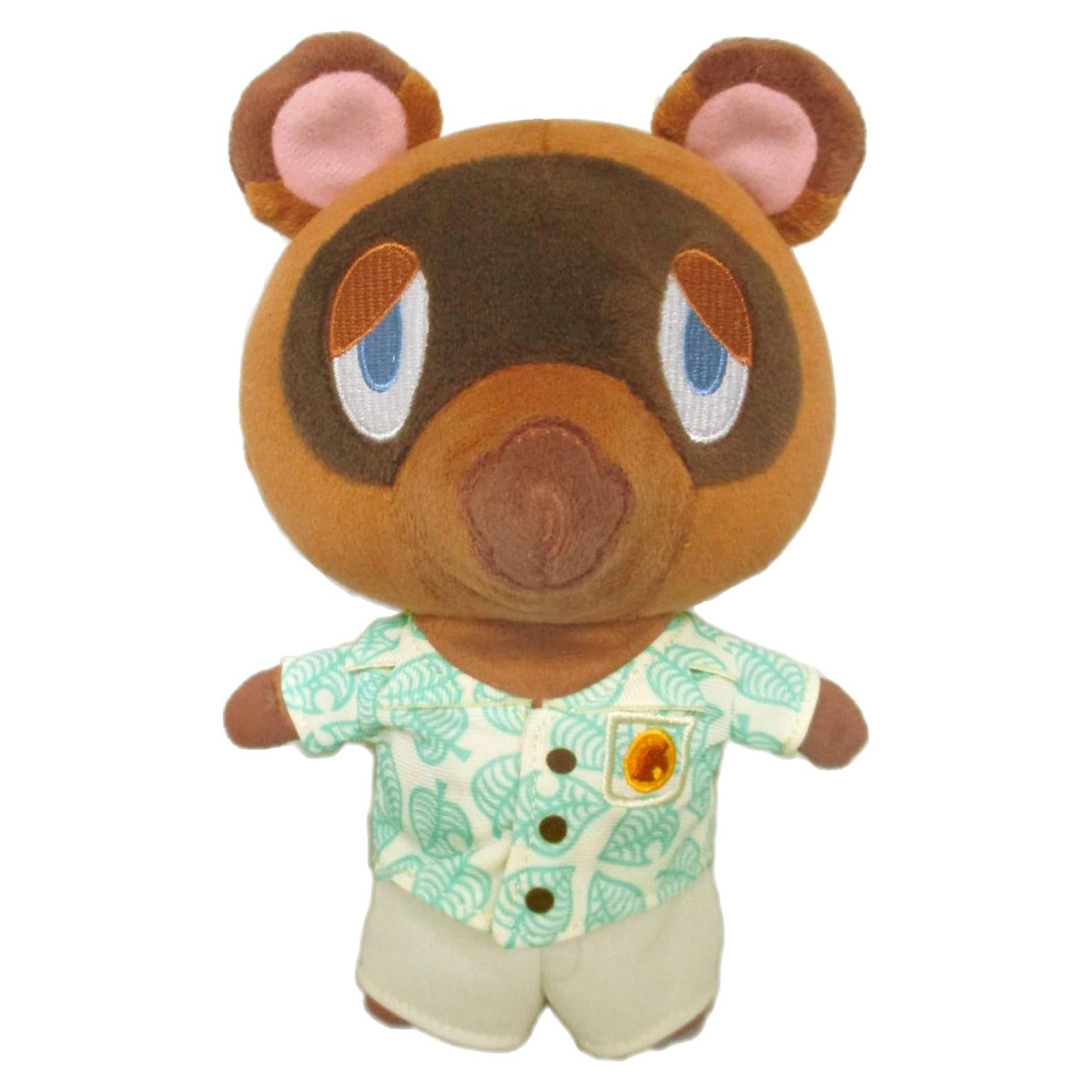 Peluche Tom Nook Animal Crossing Little Buddy 20 cm Marrón
