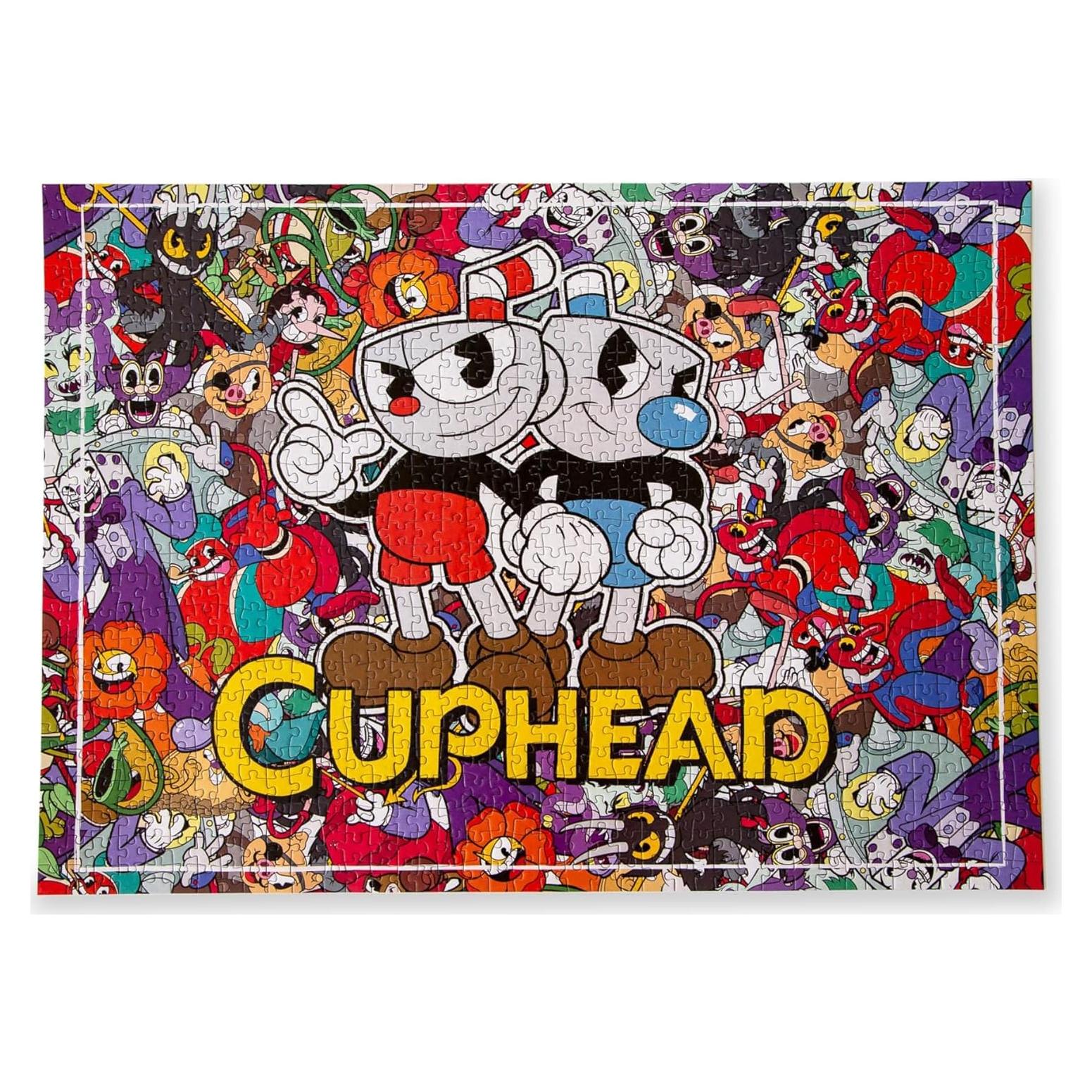 Rompecabezas 1000 Piezas Cuphead y Mugman 71x51 cm