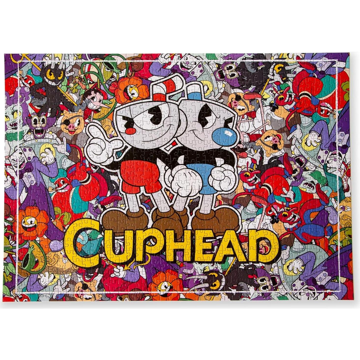 Rompecabezas 1000 Piezas Cuphead y Mugman 71x51 cm