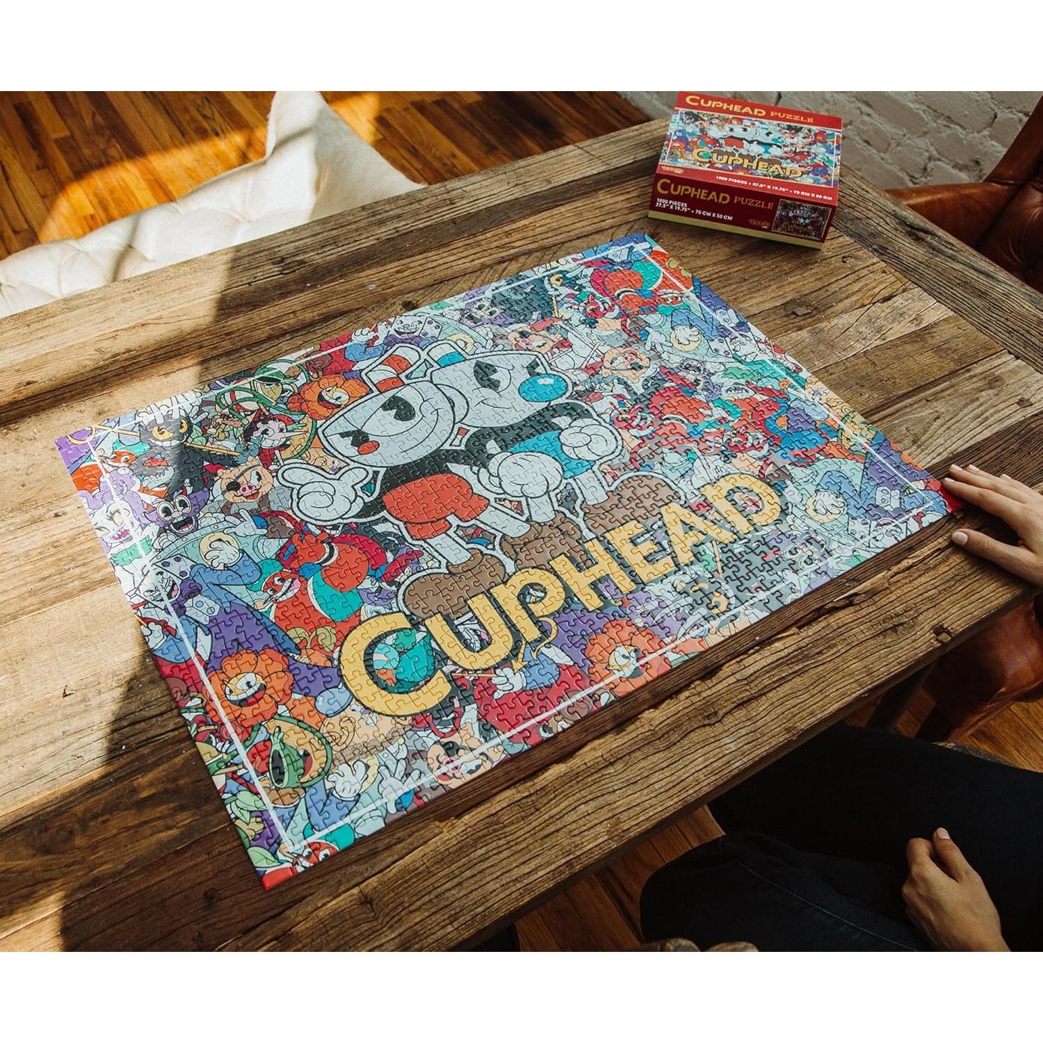 Rompecabezas 1000 Piezas Cuphead y Mugman 71x51 cm