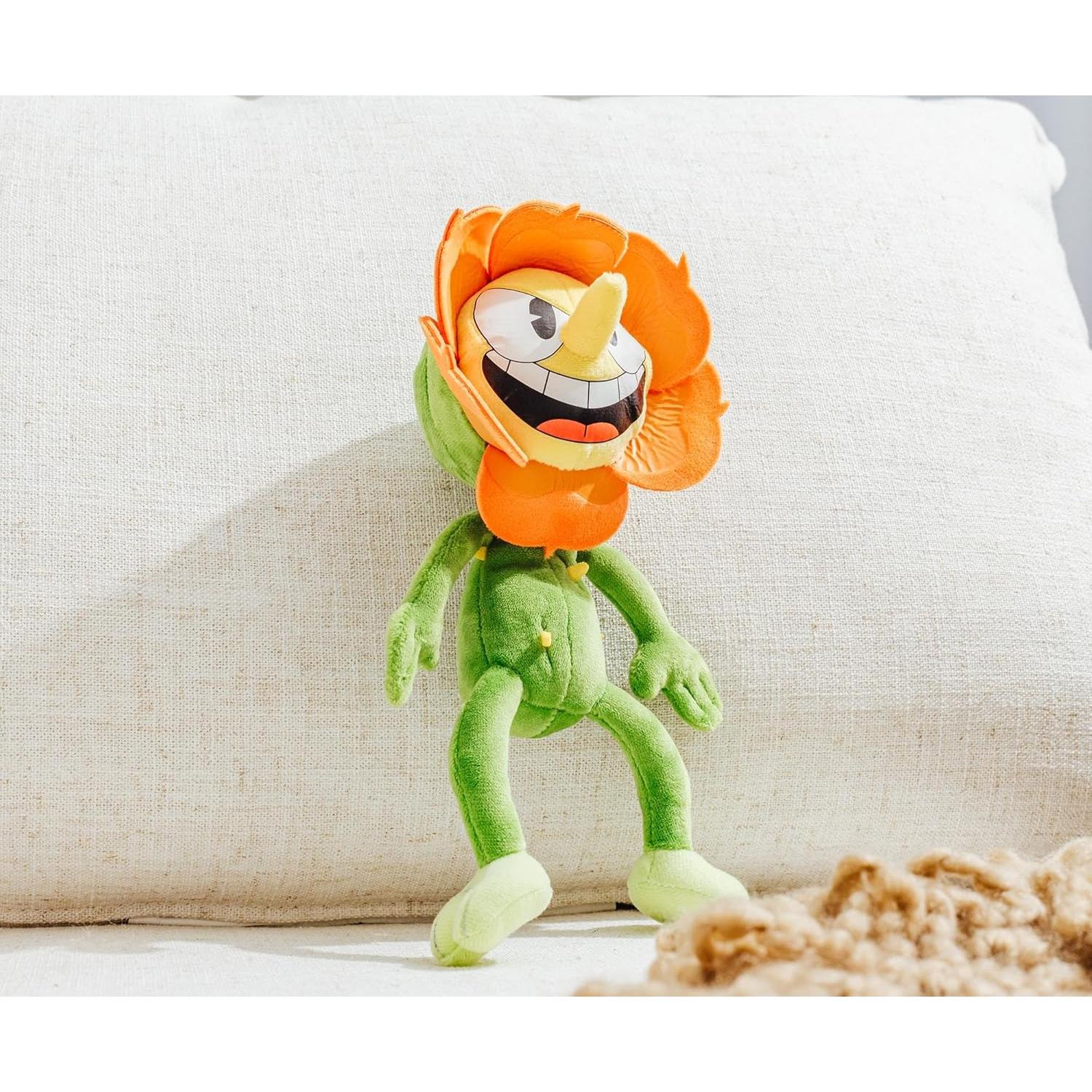 Peluche Cagney Carnation 23 cm Toynk - Cuphead Coleccionable