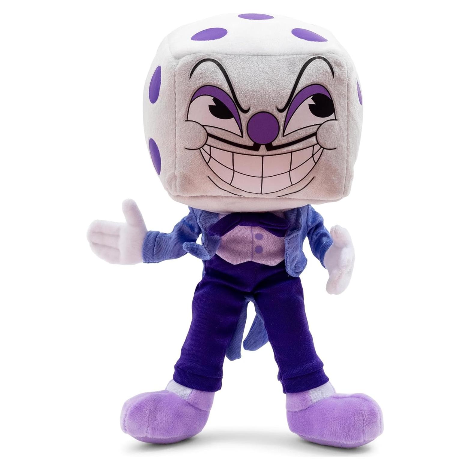 Peluche Rey Dice Cuphead 22.86 cm Coleccionista Toynk