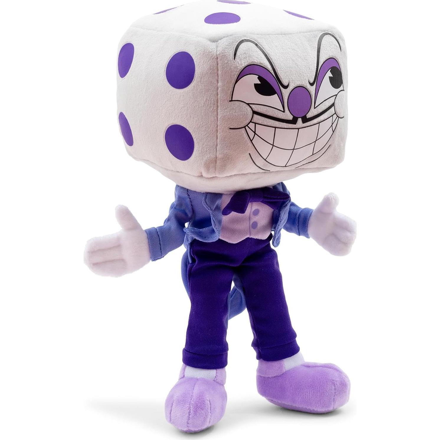 Peluche Rey Dice Cuphead 22.86 cm Coleccionista Toynk
