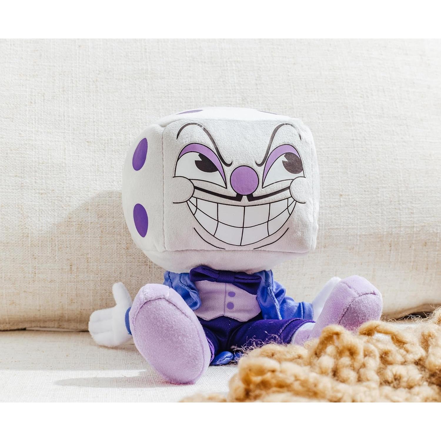 Peluche Rey Dice Cuphead 22.86 cm Coleccionista Toynk