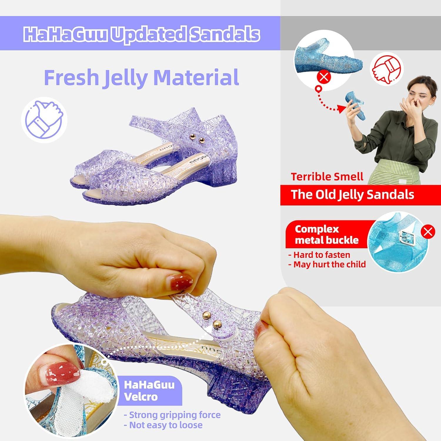 Zapatos Planos de Gel HaHaGuu para Niñas 3,05 cm Lila