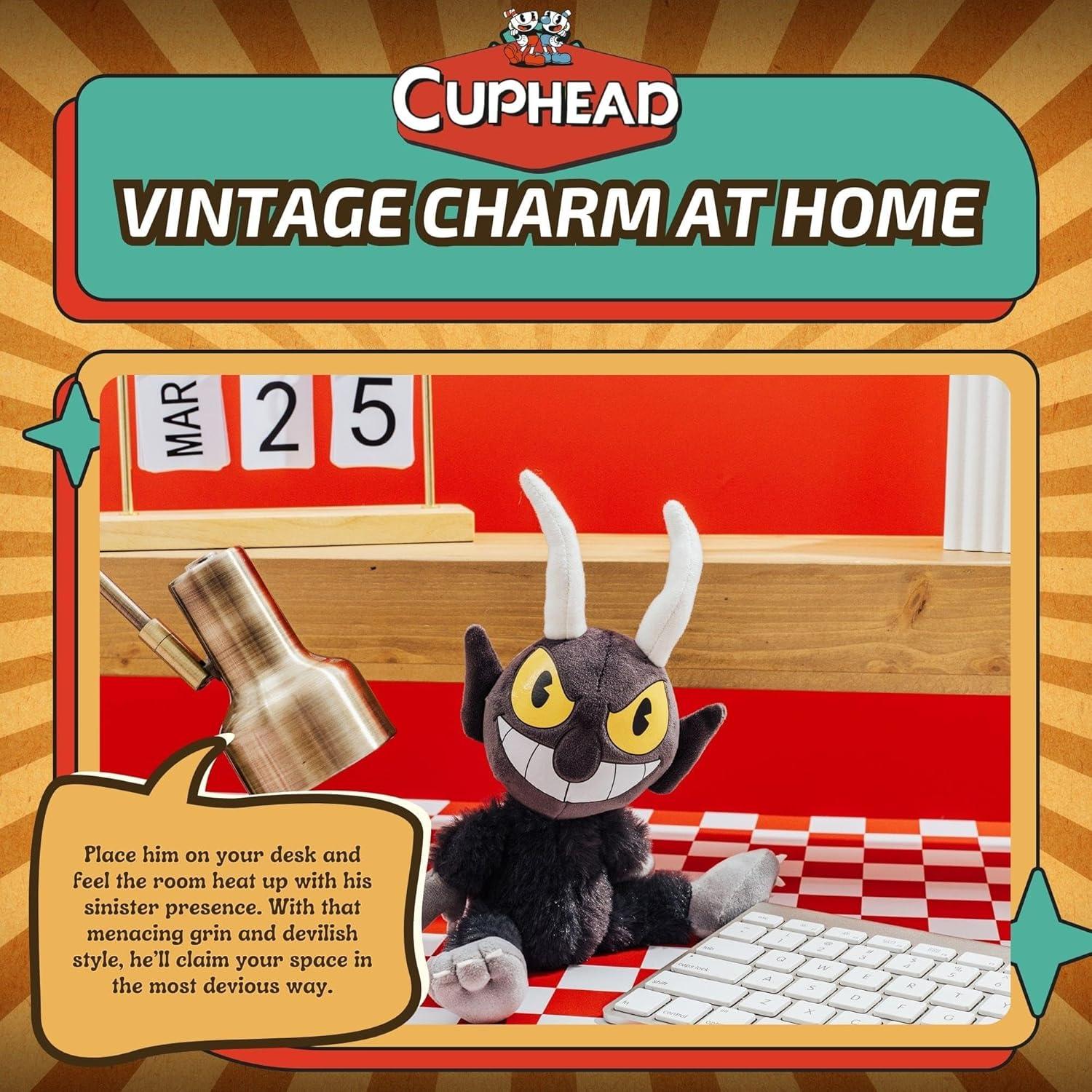 Peluche Coleccionista Diablo Cuphead 27.94 cm Toynk