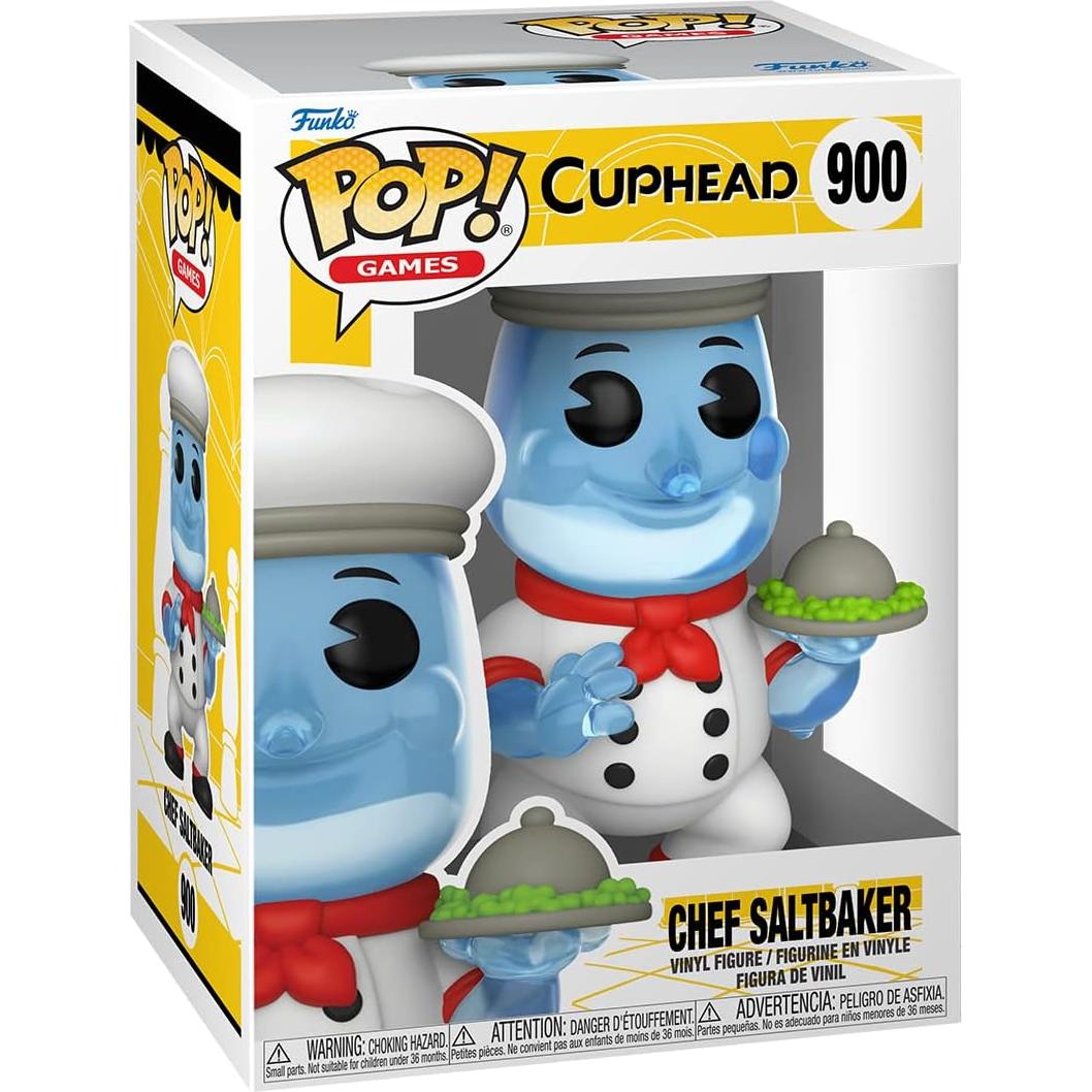 Figura Funko Pop! Cuphead - Chef Saltbaker Chase 9.5 cm