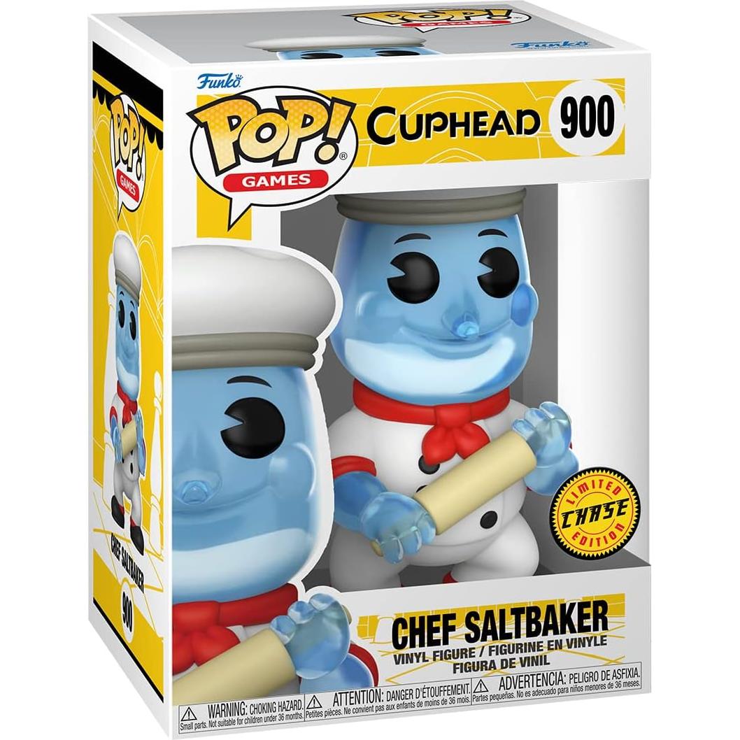 Figura Funko Pop! Cuphead - Chef Saltbaker Chase 9.5 cm