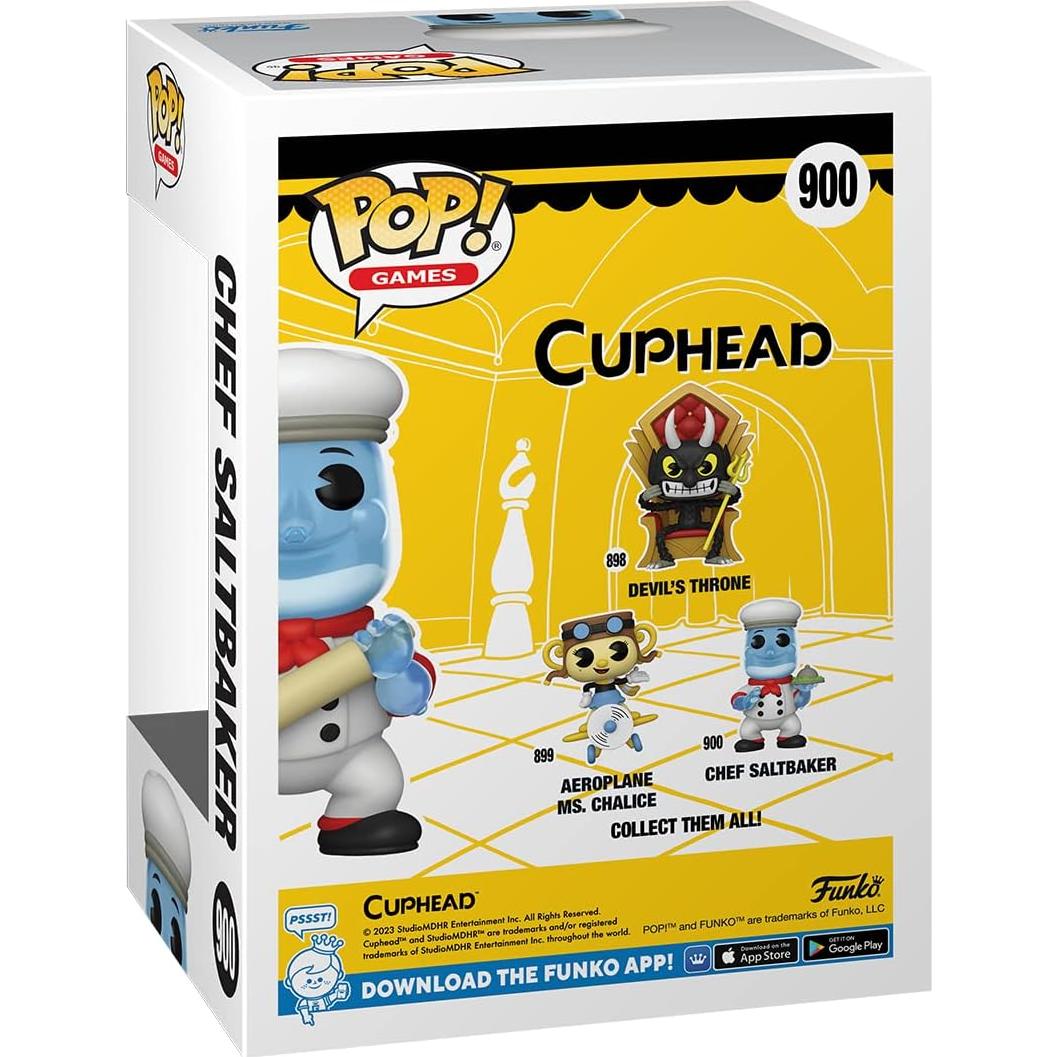 Figura Funko Pop! Cuphead - Chef Saltbaker Chase 9.5 cm