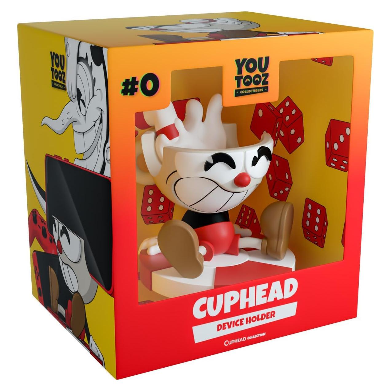 Soporte de Vinilo Youtooz Cuphead 12.7 cm - Figura Coleccionable