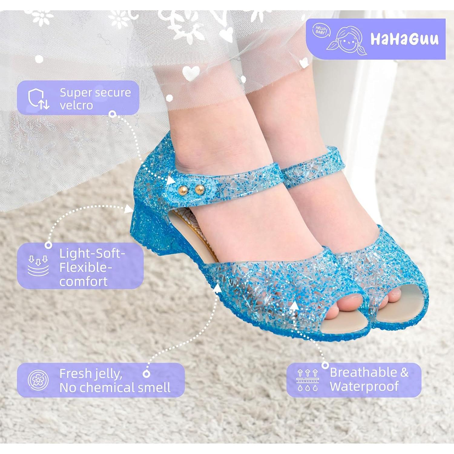 Zapatos Planos de Gel HaHaGuu para Niñas Lila 3,05 cm