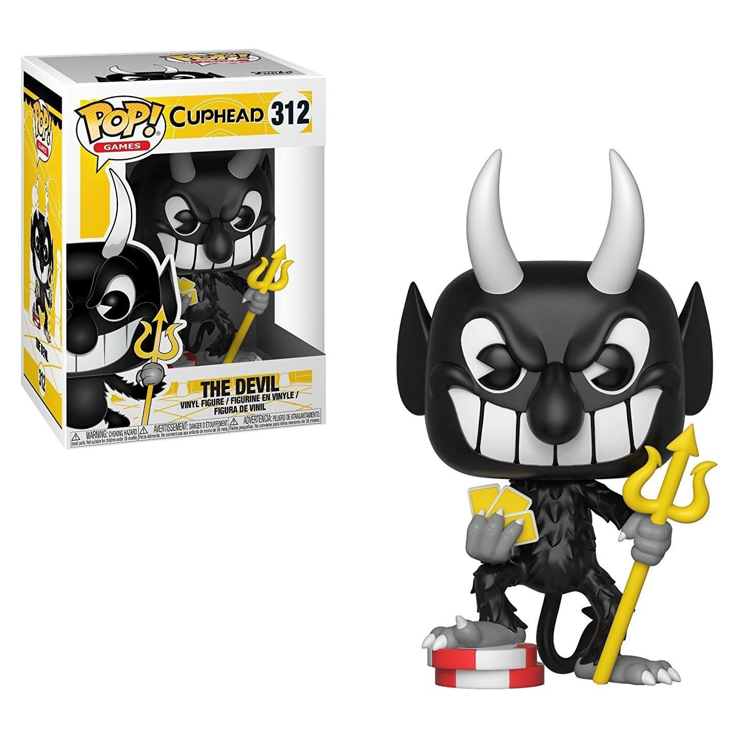 Figura Coleccionable Funko Pop! Cuphead Diablo 9.5 cm