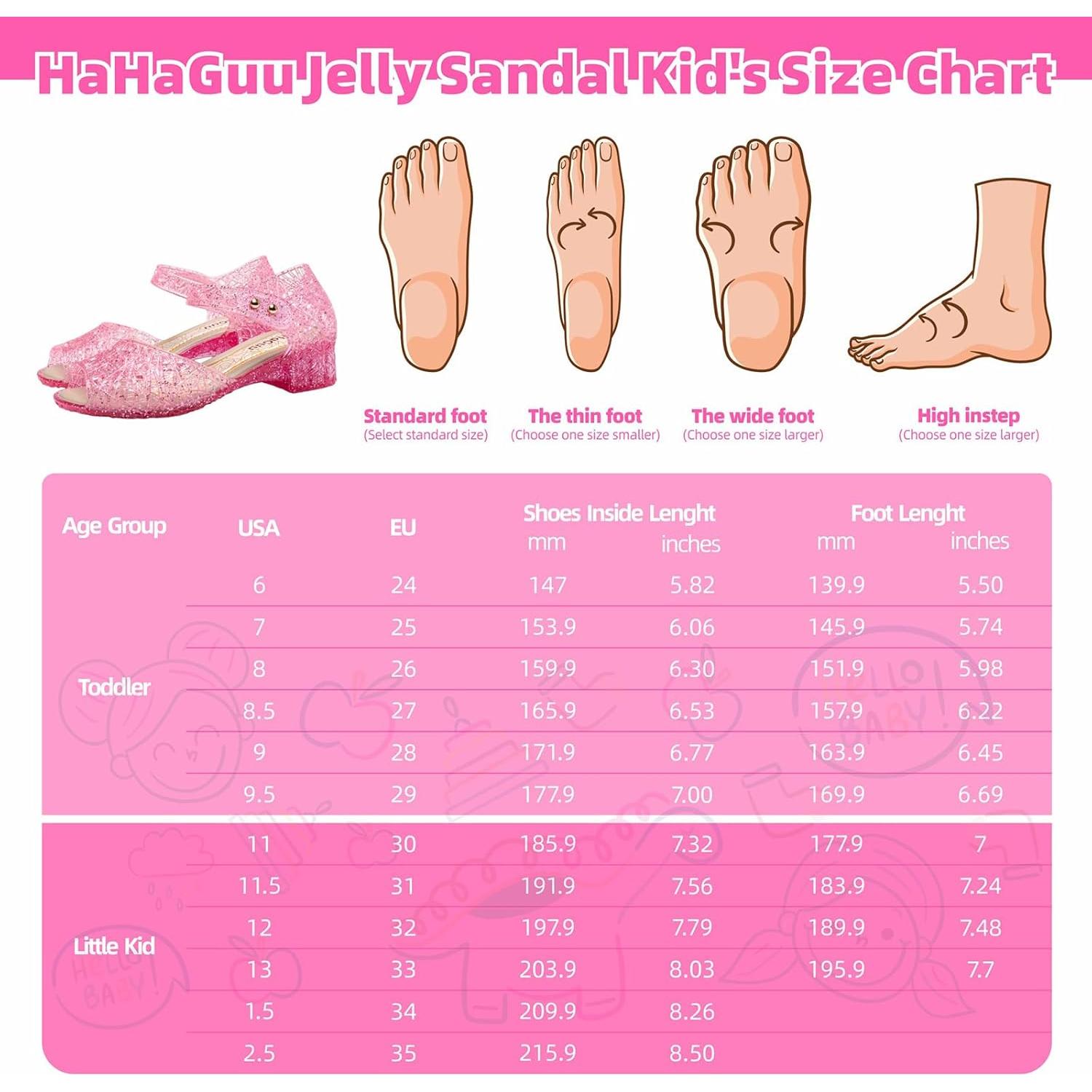 Zapatos Planos de Gel HaHaGuu para Niñas - Tacón 3,05 cm