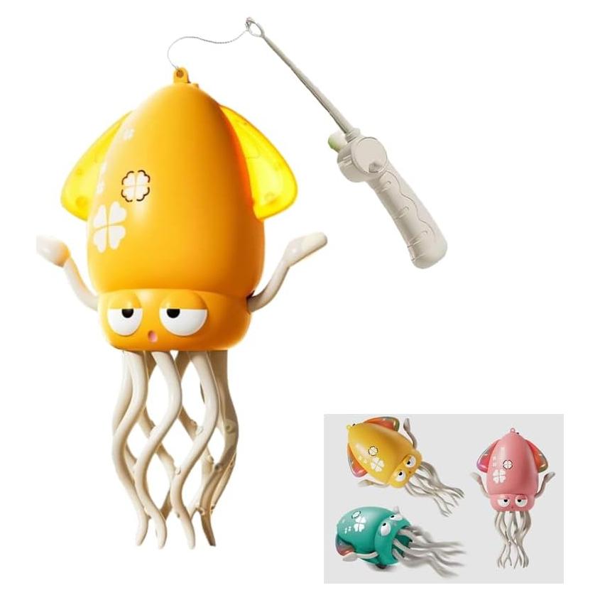 Juguete de Pulpo Mágico Bailable ANYSENT - Amarillo 20.3 cm