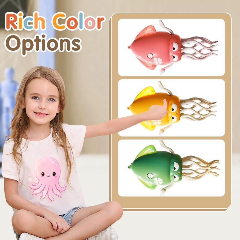 Juguete de Pulpo Mágico Bailable ANYSENT - Amarillo 20.3 cm