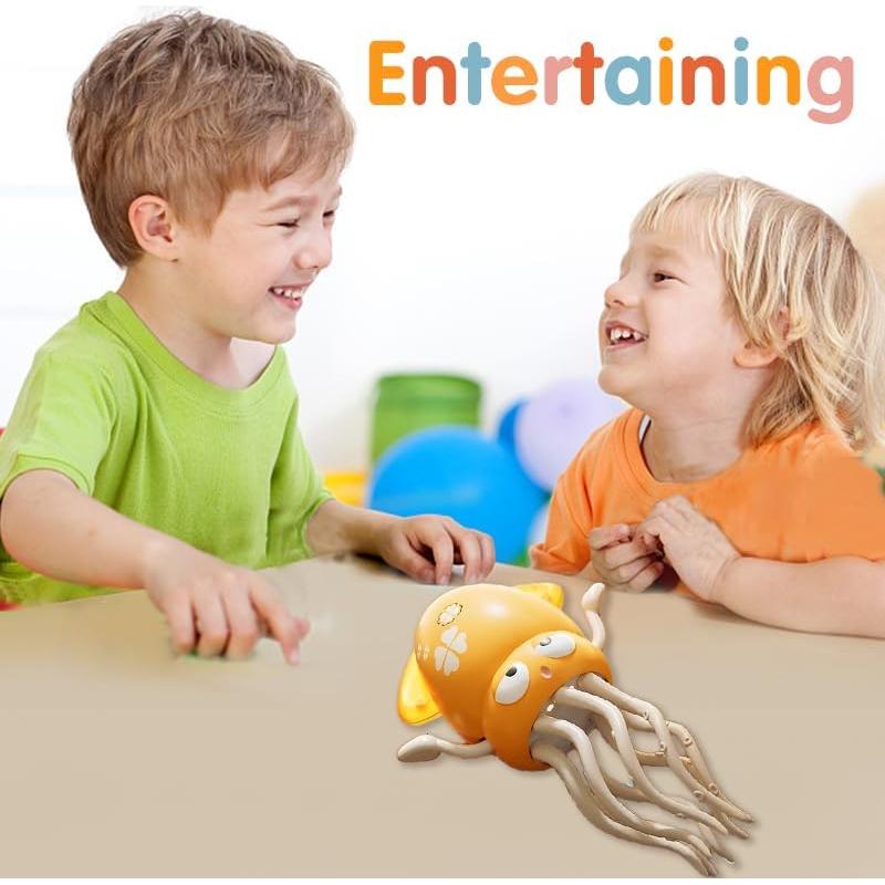 Juguete de Pulpo Mágico Bailable ANYSENT - Amarillo 20.3 cm