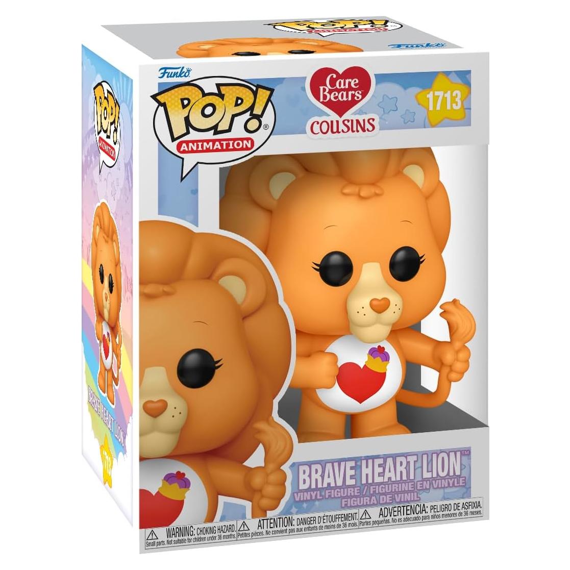 Figura de Vinilo Funko Pop! Brave Heart Lion - Care Bears - 11.5 cm
