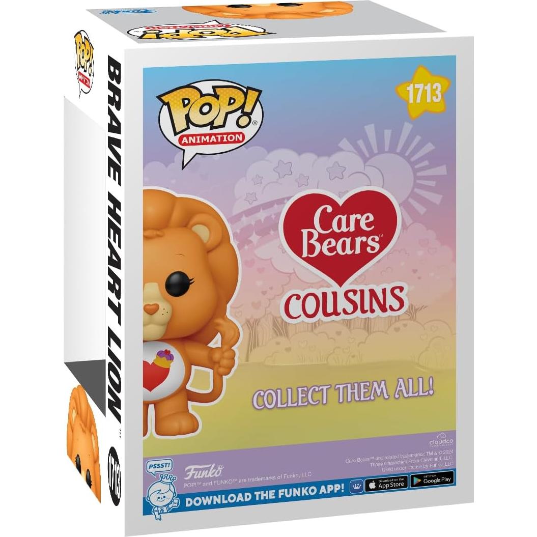Figura de Vinilo Funko Pop! Brave Heart Lion - Care Bears - 11.5 cm