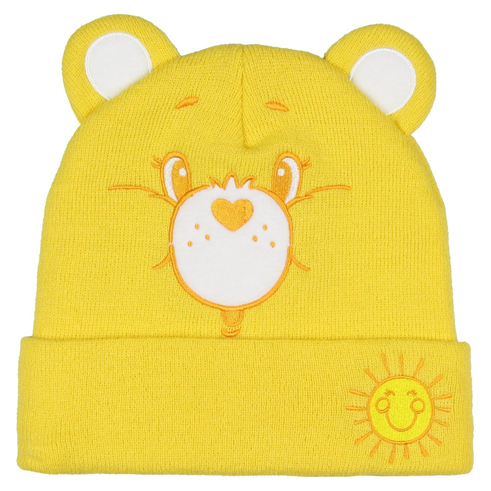Gorro de Punto Care Bears con Orejas 3D y Bordado