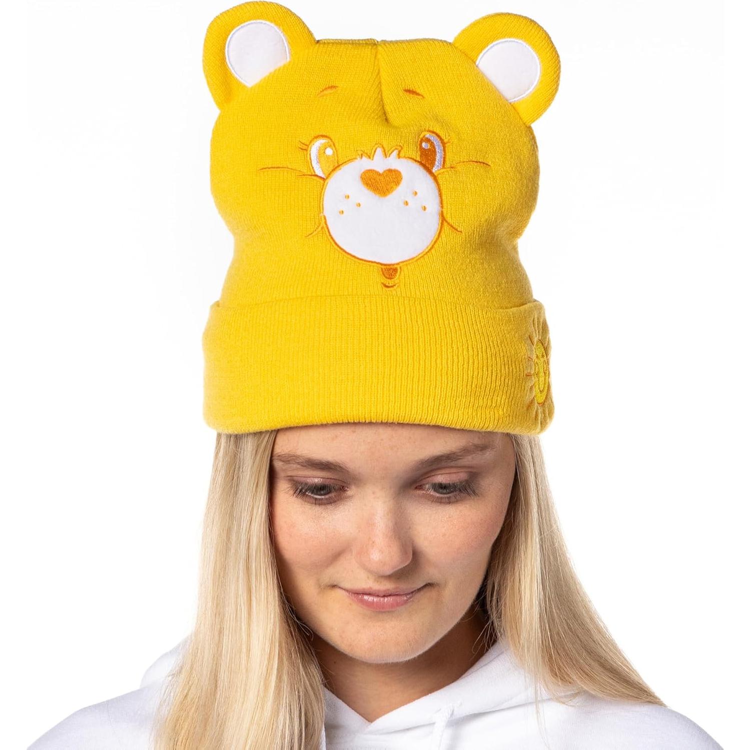 Gorro de Punto Care Bears con Orejas 3D y Bordado
